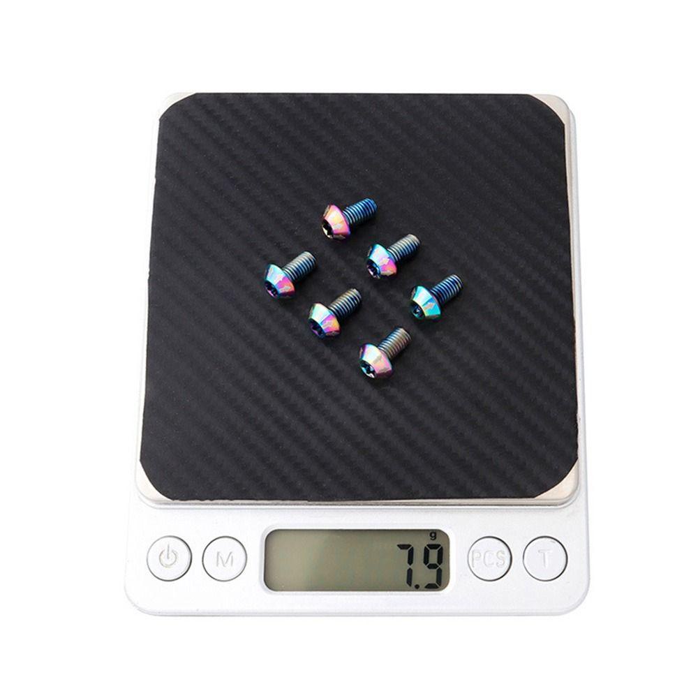MELODG Set 2 Ốc Vít Titan 4 Màu M5X10Mm Cho Xe Đạp MTB