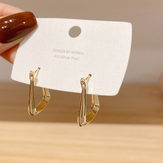 Khuyên tai cá tính nữ hình thang THANG281