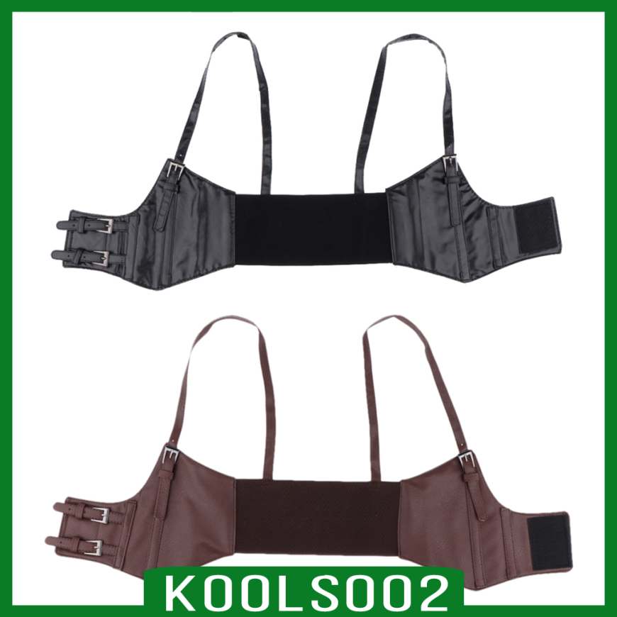 Fashion Leather Steampunk Sexy Underbust Waist Belt Corset Black