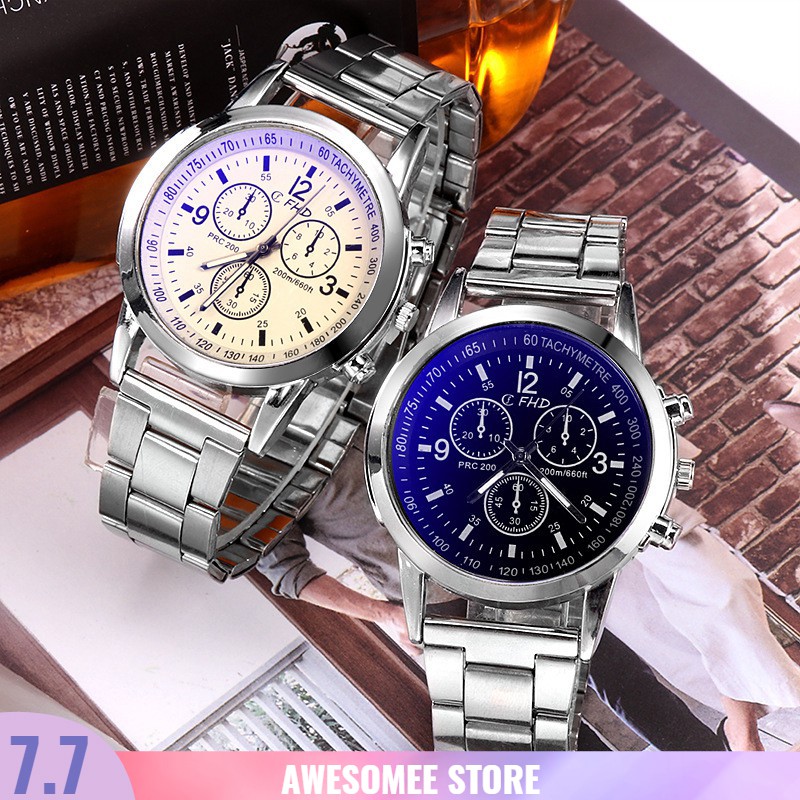 Kegllect Đồng Hồ Quartz  Chất Liệu Thép Không Gỉ