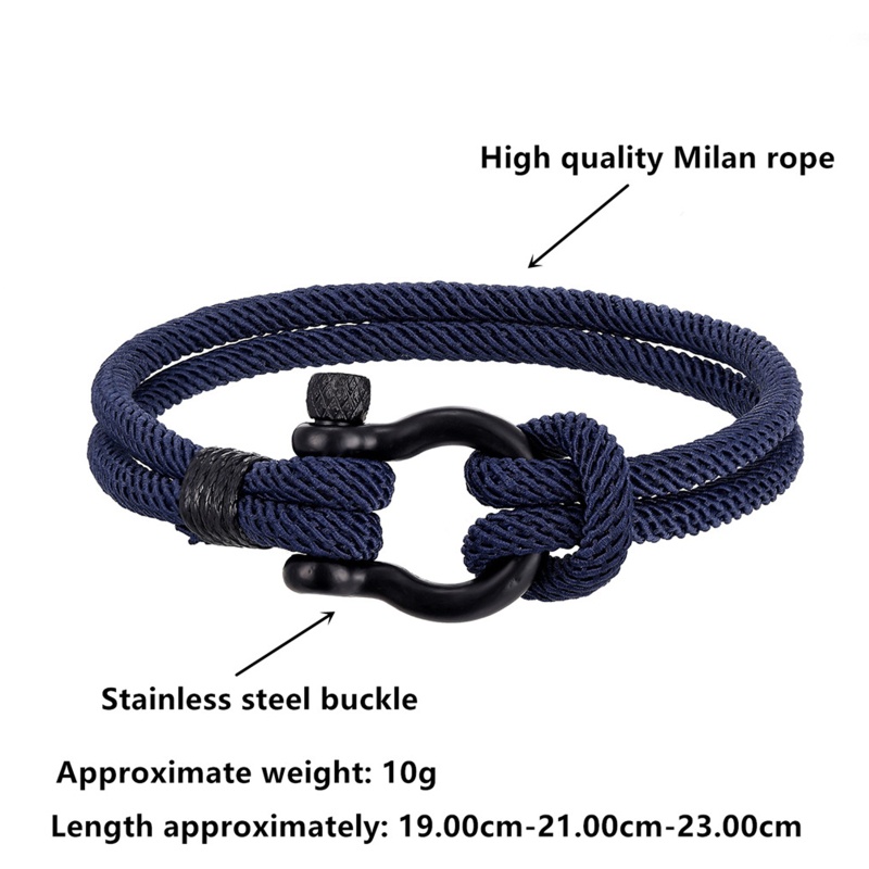 Vòng Tay Sinh Tồn Khóa Inox Cho Nam Và Nữ