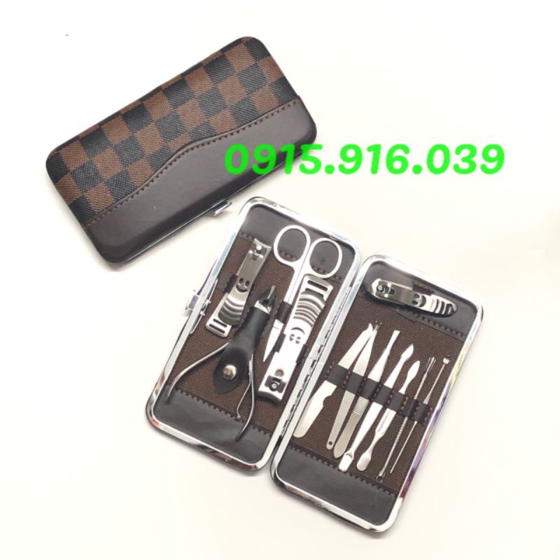 Bộ 12 dụng cụ làm móng tay chân