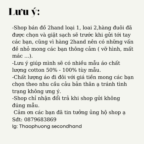 [ Link A1] Áo Polo Mỹ unisex secondhand hàng đẹp bigsize