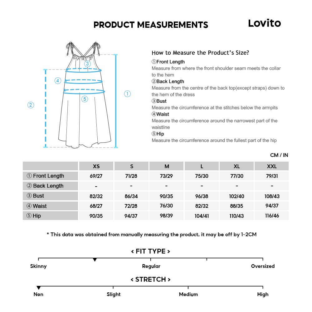 Lovito Casual Ditsy Floral Slim Fit Spaghetti Strap Dress L22AD078 (Off White)