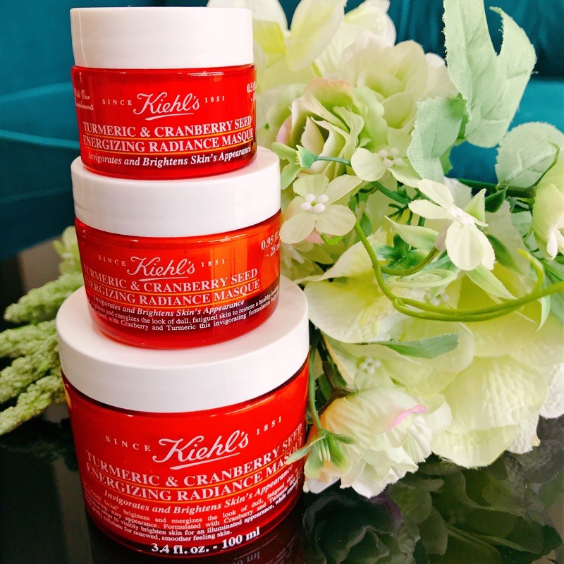 Mặt Nạ Nghệ Việt Quất Tumeric &amp; Cranberry Seed Energizing Radiance Masque Kiehl’s