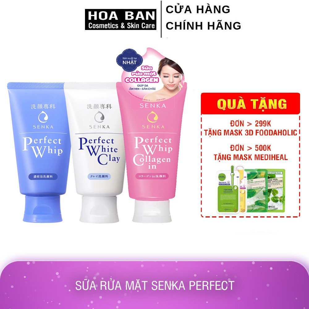 Sữa rửa mặt Senka Perfect - HB0043