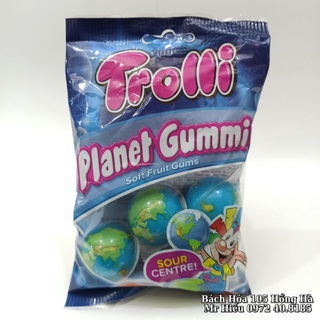 Kẹo Trolli trái đất Planet Gummi 75g (4 viên)