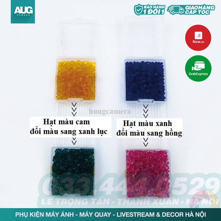 Hộp 50g Hạt Hút Ẩm, Chống Ẩm Cho Máy Ảnh Chuyên Dụng - AUG Camera &amp; Decor Hà Nội