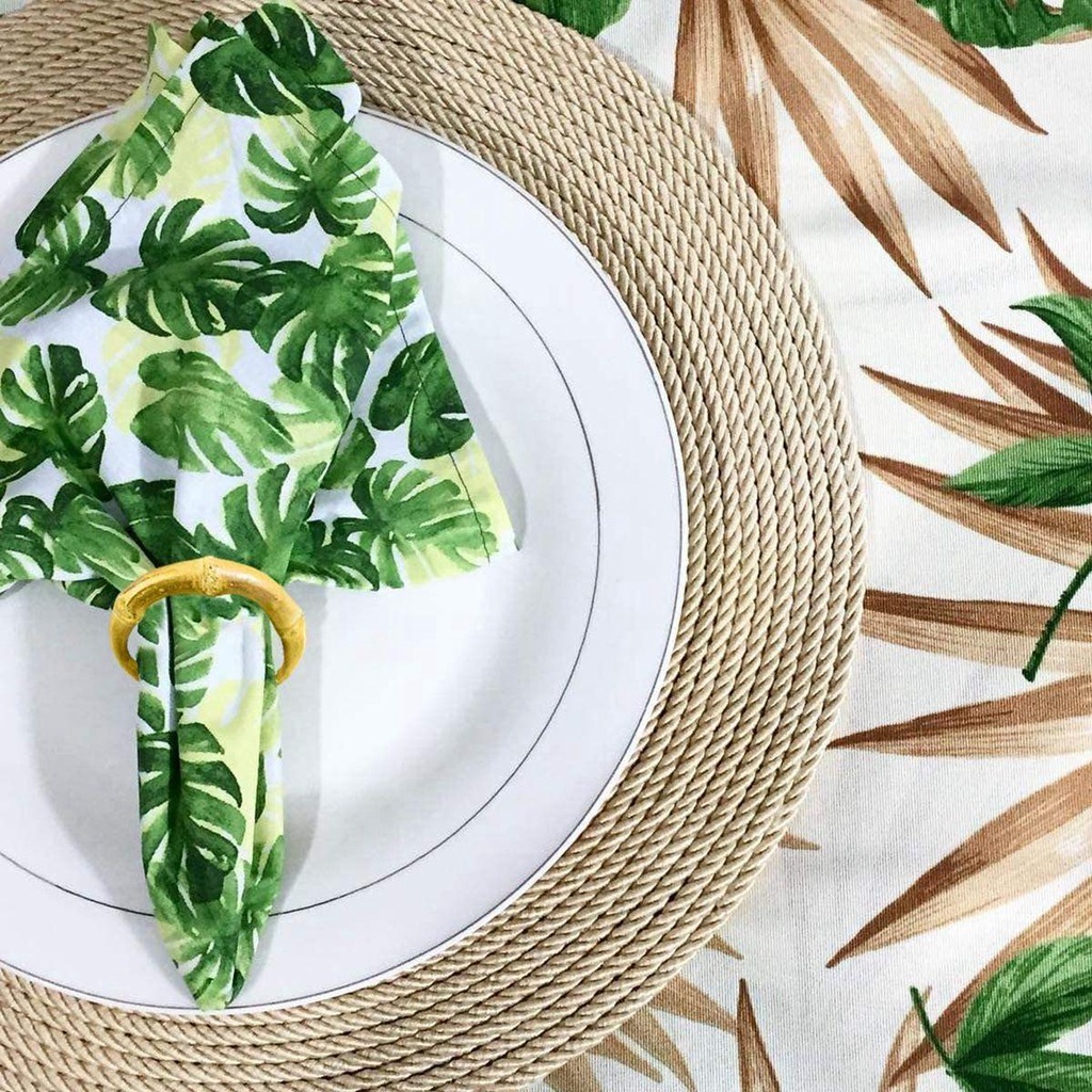 Nhẫn Khóa Khăn Ăn Tự Nhiên Handmade Trang Trí Nhà Cửa / Tiệc Cưới