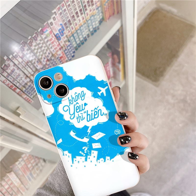 Ốp iphone for Girl &quot;Không yêu thì biến - Cô nàng mạnh mẽ&quot; iphone CASE X / XS 11promax 8plus 13Pro 12Pro X XS XR 7 Plus
