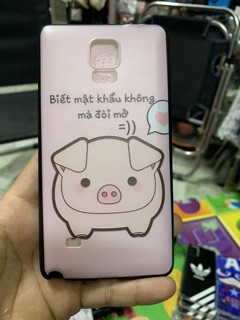Ốp samsung Note4 in hình kute