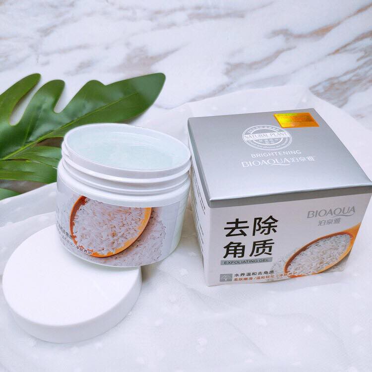 Gel tẩy da chết body dưỡng ẩm sáng da Bioaqua 120g