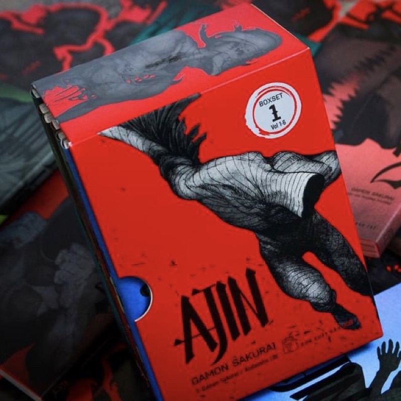 Truyện tranh - Ajin - BoxSet - Tặng Kèm Bookmark 3D
