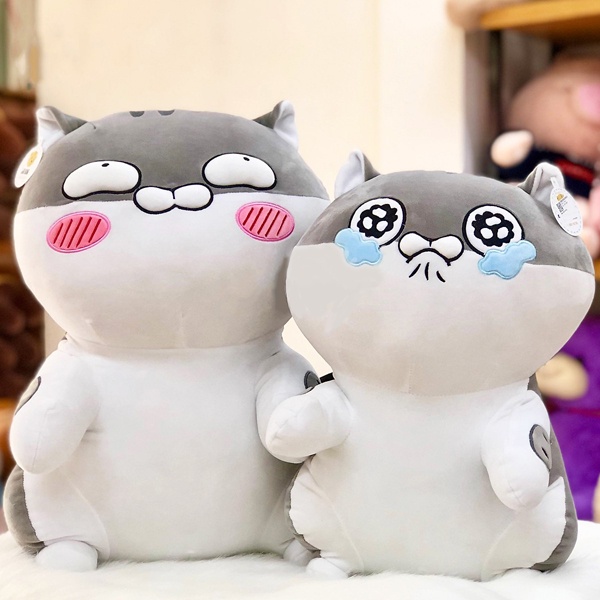 GẤU BÔNG MÈO AMI BỤNG BỰ Siêu To Size 55cm