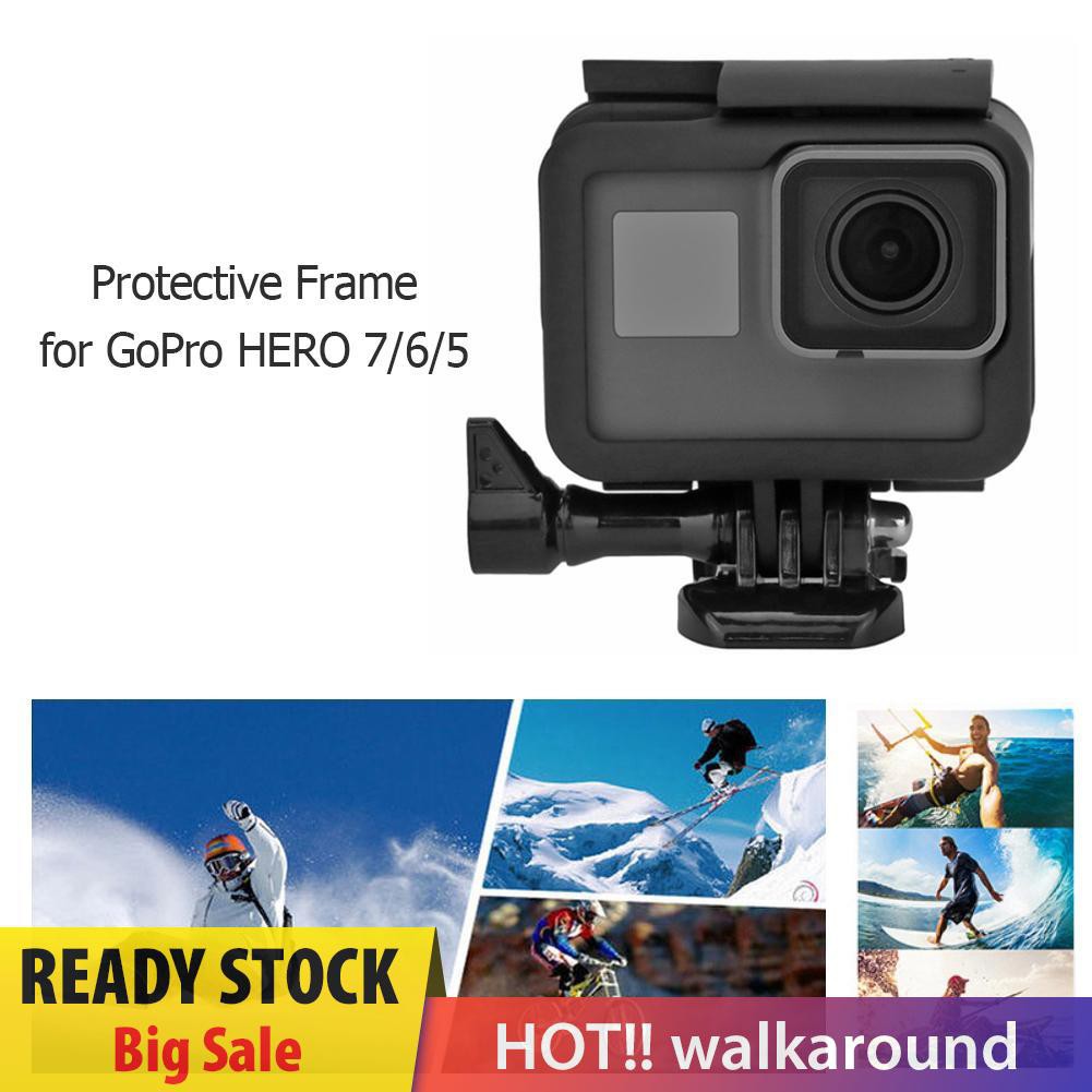 Khung giá đỡ bảo vệ Camera hành trình Gopro Hero 7 6 5 màu đen tiện dụng