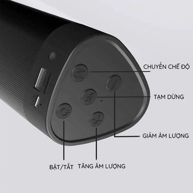 Loa Thanh Soundbar Bluetooth A15 Thiết Kế Nổi Bật New 2021 Dùng Cho Tivi Máy Vi Tính PC Laptop - Loa Công Suất Lớn