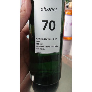 Nước xịt rửa tay cồn 70độ chai 500ml, 250ml
