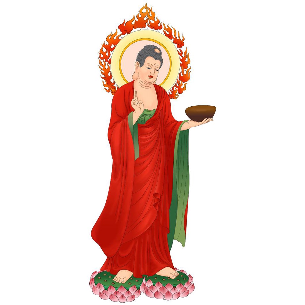 Mặt Dây Chuyền Bằng Nhựa Hình Chân Dung Phật Độc Đáo