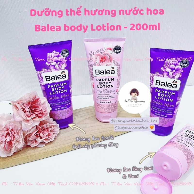 Dưỡng thể Balea Body Lotion - 200ml