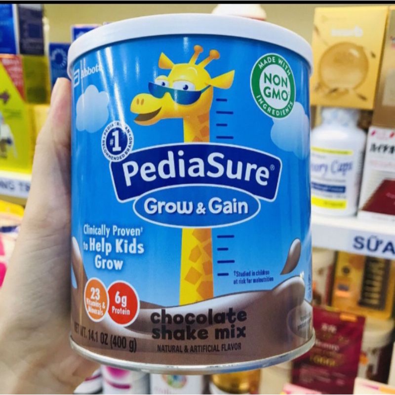 Sữa pediasure 400g date 2025 hàng air có bill