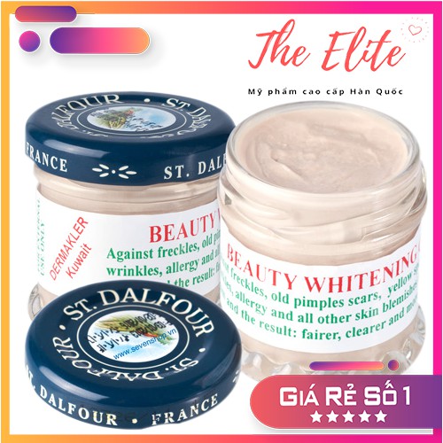 [ NỘI ĐỊA PHÁP ] ST DALFOUR BEAUTY WHITENING EXCEL CREAM- Dưỡng Trắng Da loại bỏ  Nám Ban Đêm-  Dành Cho Da Thường