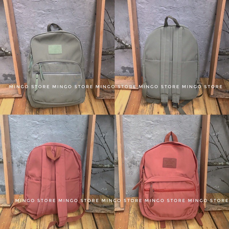 Balo vải dù mềm dáng basic dễ đeo (SHARED BACKPACK)