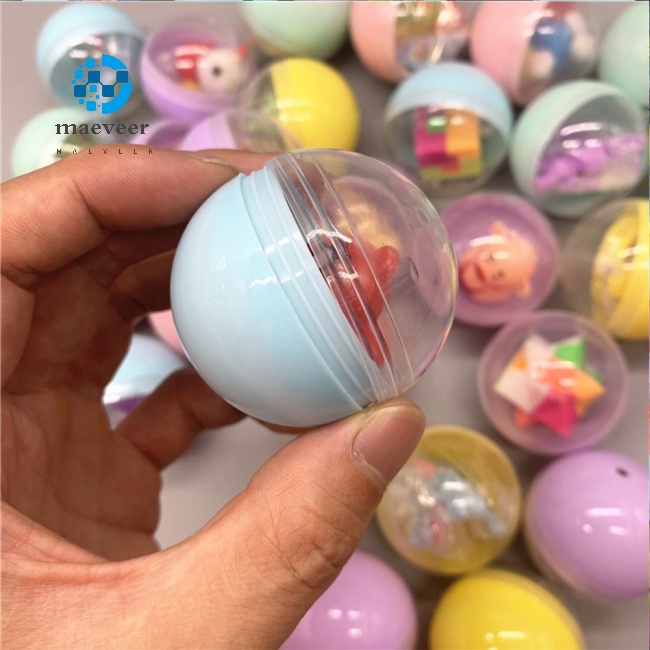 Ma Surprise  Capsule  Toy Colorful Movable Easter Egg Toys For Baby Kids Random Delivery
