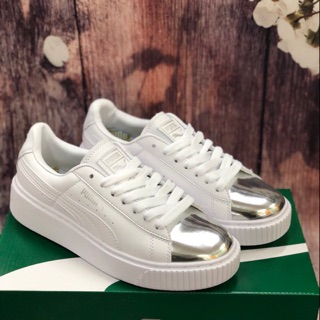 Giày puma mũi bạc xịn