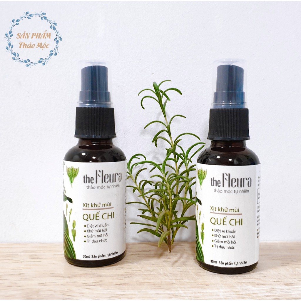 COMBO 2 Chai Thảo Mộc - Xịt Khử Mùi Hôi Chân Quế Chi, Ngăn Mô Hôi Chân the Fleura | BigBuy360 - bigbuy360.vn