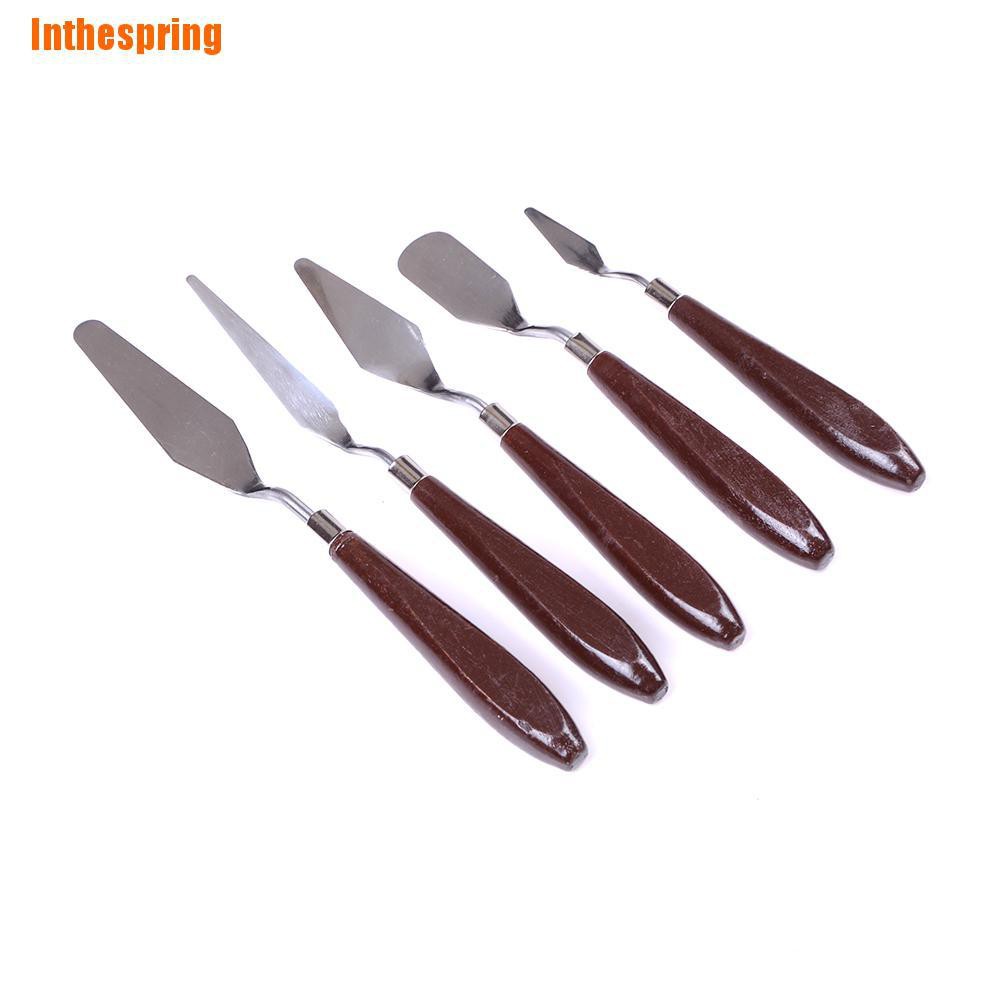 Bộ 5 Cây Trộn Màu Sắc Bằng Thép Không Gỉ
