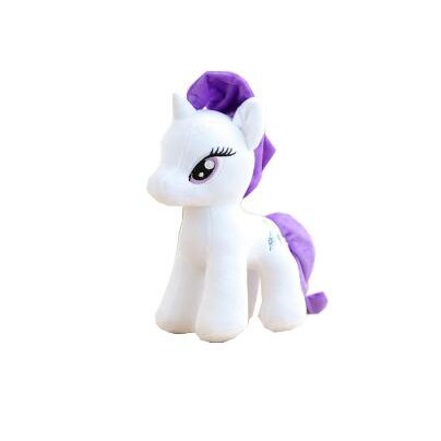 Thú Nhồi Bông Hình Con Ngựa Pony Màu Cầu Vồng 25cm / 30cm