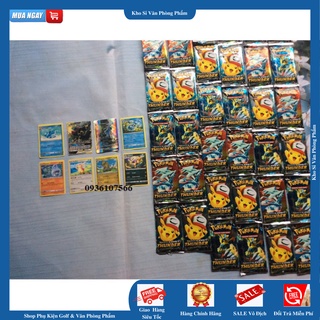 Combo 1 Lốc 36 Túi Bài Pokemon,Thẻ Pokemon ( 1 túi = 8 hình Thẻ )