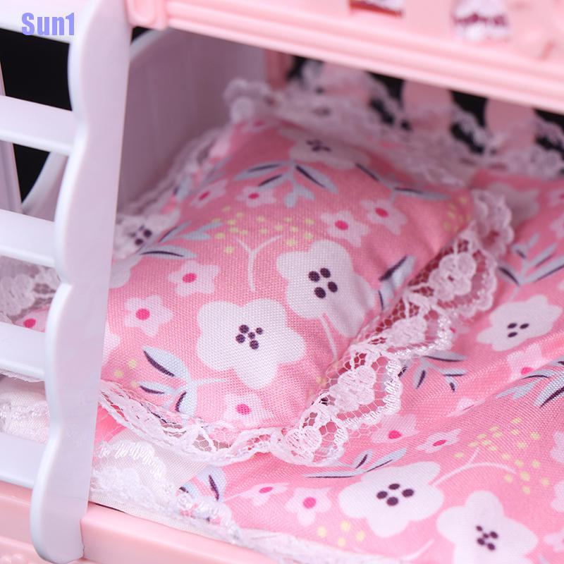 Mô Hình Giường Ngủ Mini Dành Cho Nhà Búp Bê