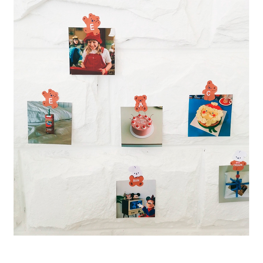 Dễ Thương Sticker Dán Trang Trí Hình Gấu Hoạt Hình Xinh Xắn | BigBuy360 - bigbuy360.vn