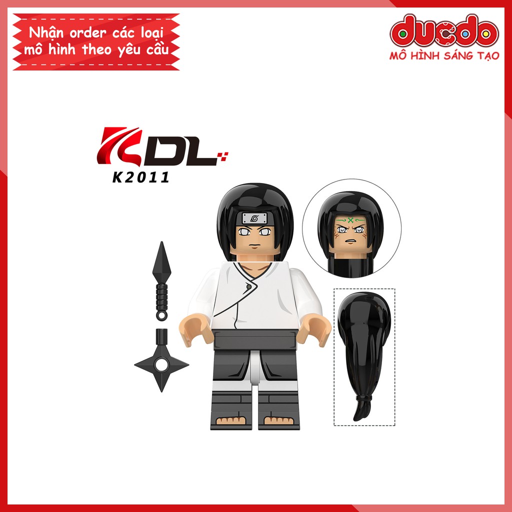 Minifigures các nhân vật Uchiha Sasuke trong Naruto - Đồ chơi Lắp ghép Xếp hình Mô hình Mini KDL802