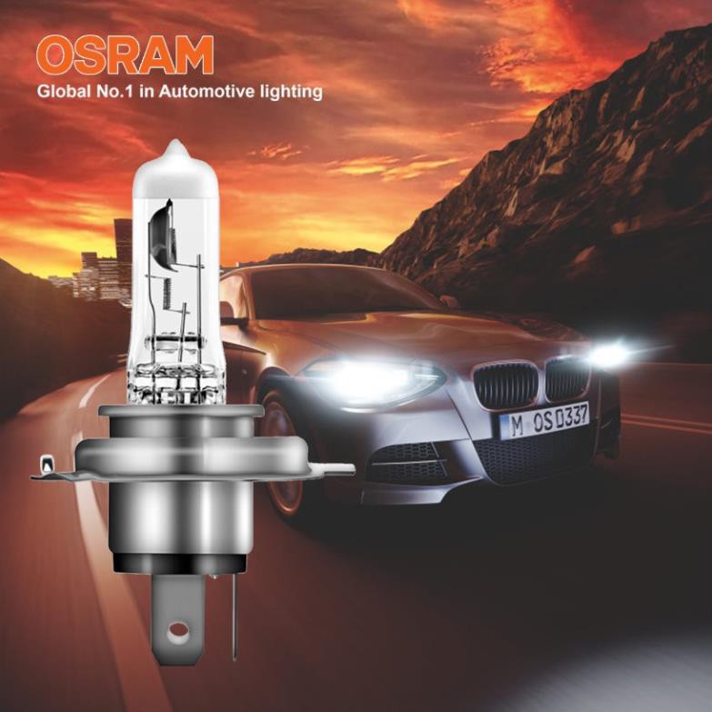 Bóng đèn halogen tăng sáng 100% OSRAM NIGHT BREAKER SILVER H4 12v 60/55w