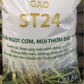 1kg gạo đặc sản sóc trăng ST24