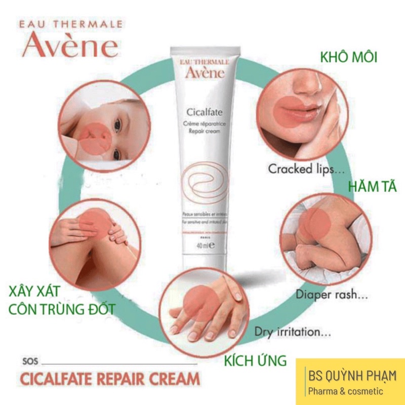 Kem dưỡng da giảm thâm, mờ sẹo Cicalfate Repair Cream 40ml