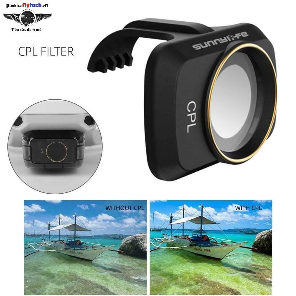 Kính lọc filter CPL Mavic Miniv -SUNNYLIFE - Chính hãng - Giúp phơi sáng hình ảnh