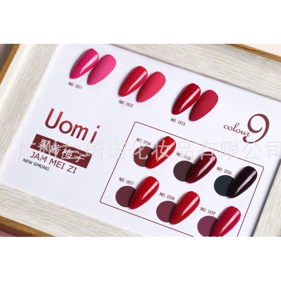 Set sơn gel nhật 9 màu ( 7 mẫu )