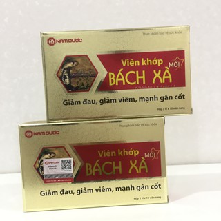 Viên khớp Bách Xà hộp 3 vỉ x 10 viên nang