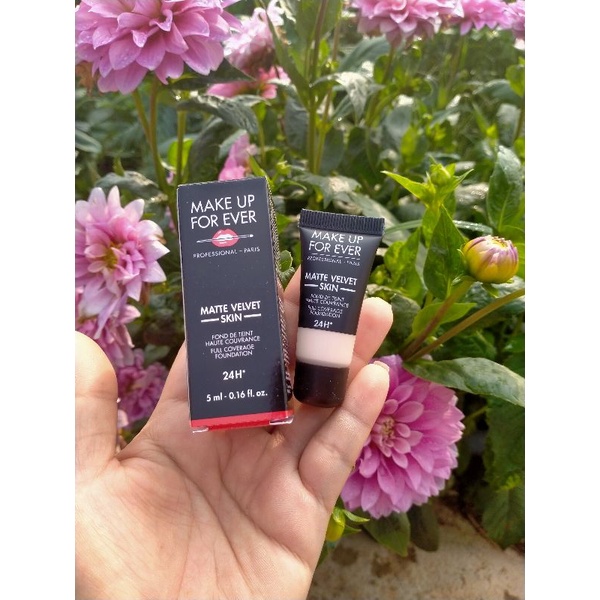 Kem Nền Make Up For Ever Matle velvet Minisize 5ml