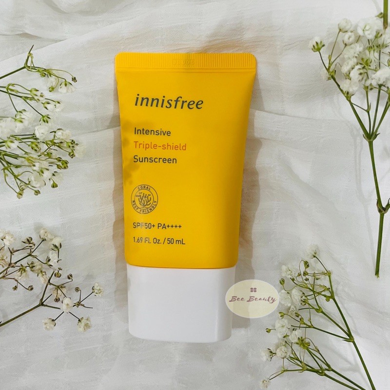 Kem chống nắng Innisfree Intensive Triple Care Sunscreen SPF50+ PA++++ Size 10ml, 50ml