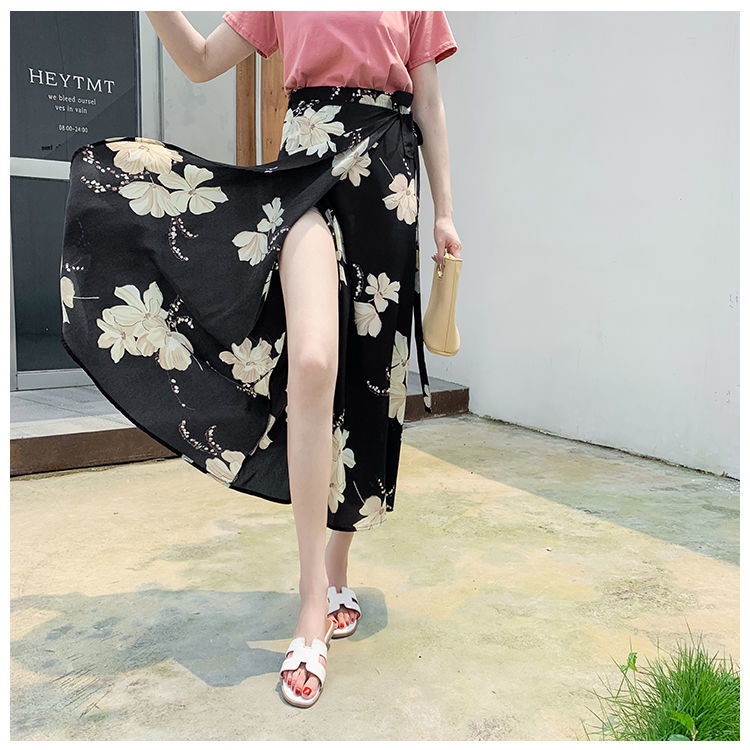 Đầm Chiffon Dáng Chữ a Lưng Cao Thời Trang Mùa Hè Hàng Mới 2022 Dành Cho Bạn Nữ Mặc Khi Đi Biển