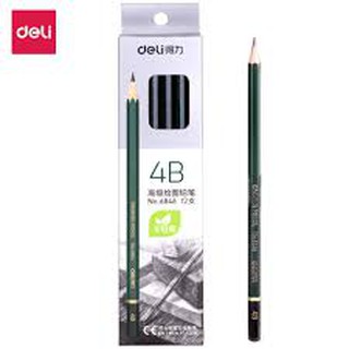 Bút Chì Gỗ Deli 4B/5B/6B (1c)