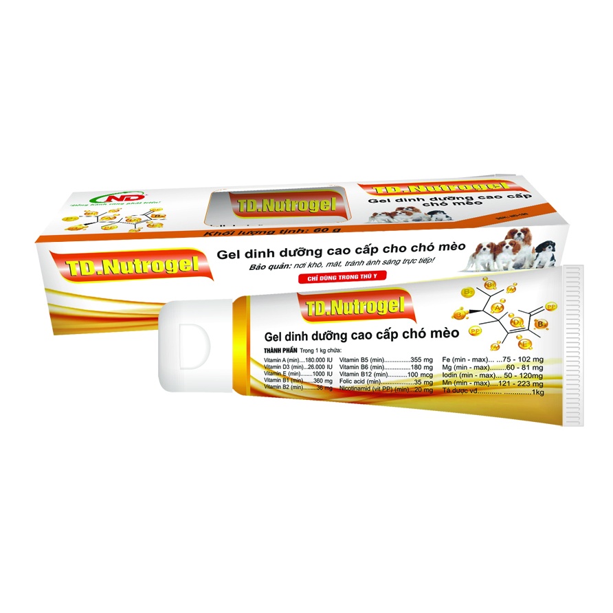 Gel dinh dưỡng cao cấp dành cho chó mèo