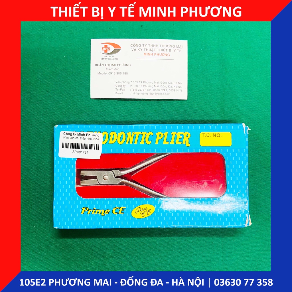 Kìm vặn chỉ thép nha khoa