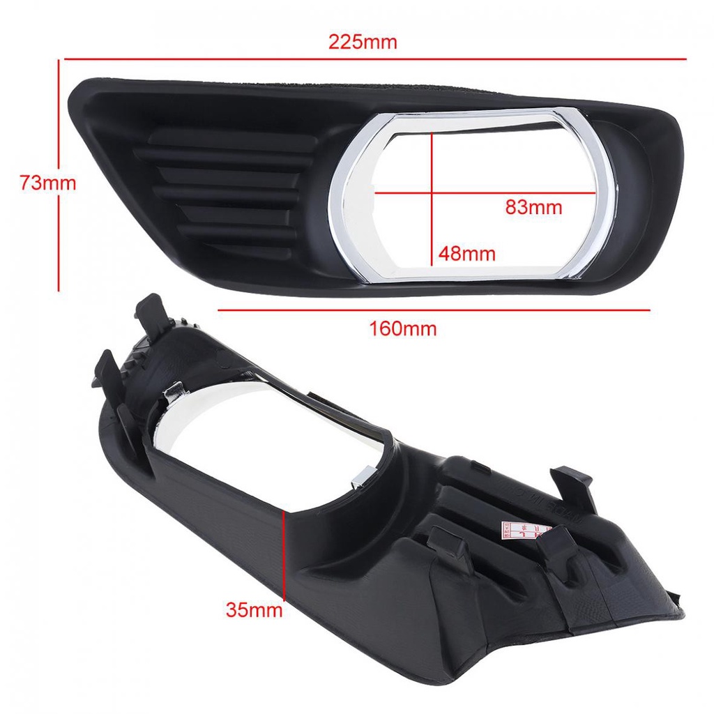 Cặp nắp chụp đèn sương mù cho xe 2007-2010 Toyota Camry chất lượng cao