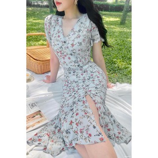 Váy wrap tùng bèo 1VA995XT_Lep'