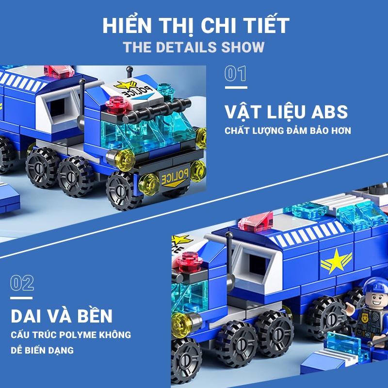 logo xếp hình Bộ Đồ Chơi Xếp Hình Thú Vị Dành Cho Bé Trai